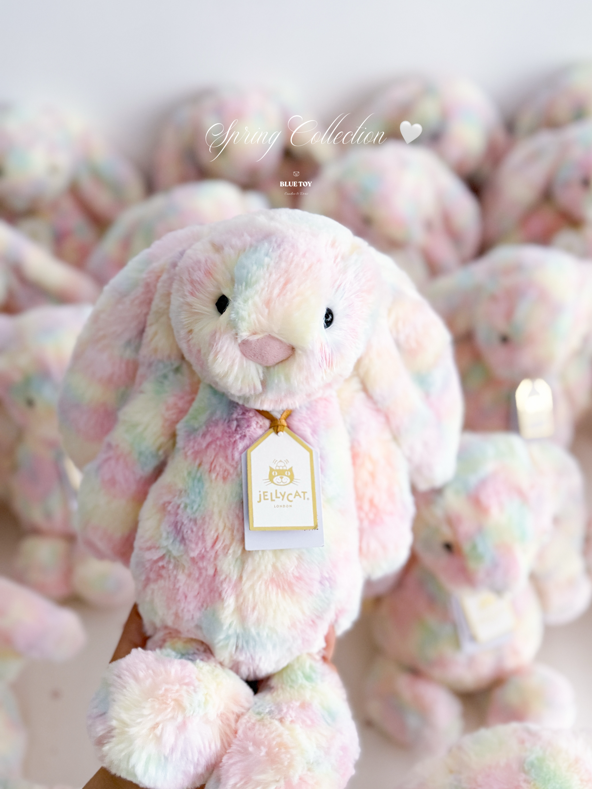Jellycat|金標綿花糖兔31cm:圖片 2